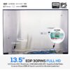 PANTALLA 13.5 LED FULL HD 30 PINS IPS PCBA BENT SIN BRACKETS