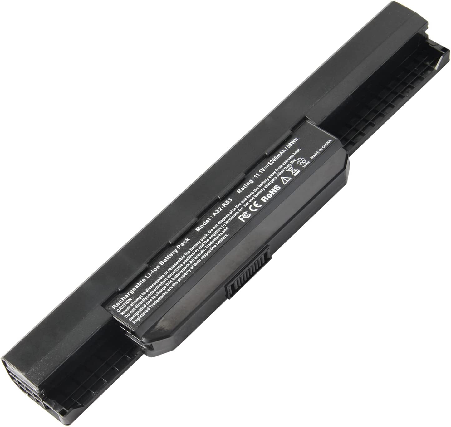 BATERIA ASUS COMPATIBLE A32-K53 A42-K53 SERIES | 10.8V / 4400mAh