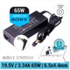 CARGADOR SONY COMPATIBLE | 19.5V / 3.3A | 6.5 x 4.4mm | 64W