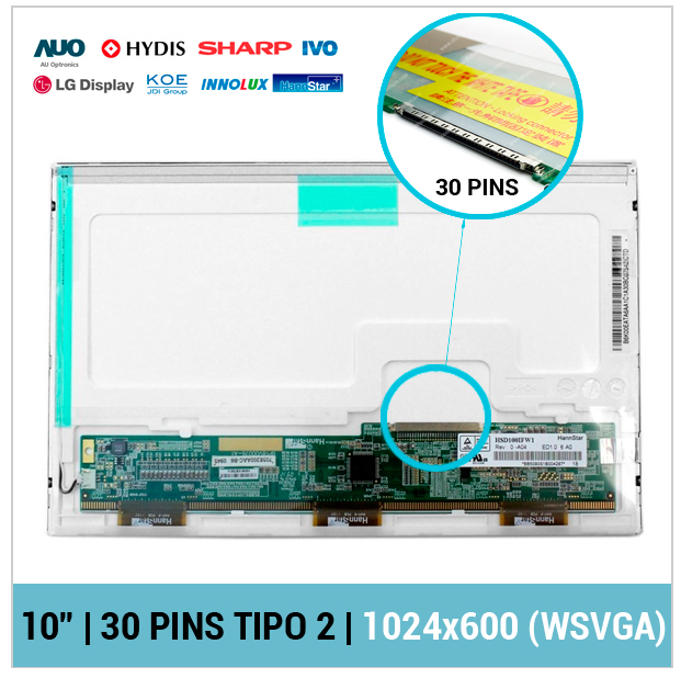 PANTALLA 10" | HANNSTAR HSD100IFW4