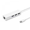 HUB USB 3.1 TIPO C 3 PUERTOS USB 3.0 Y 1 PUERTO ETHERENT 10/100/1000MBPS