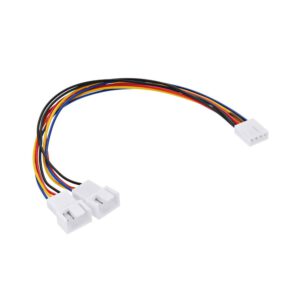 CABLE Y-SPLITTER ALIMENTACIÓN DE 4 PINS A 2 CONECTORES DE 4 PINS DE VENTILADOR