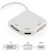 ADAPTADOR 3 EN 1 DISPLAYPORT A HDMI/DVI/VGA
