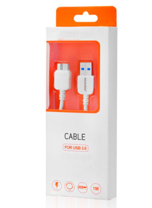 CABLE USB 3.0 A MICRO USB 3.0 | BLANCO