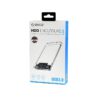 CAJA EXTERNA TRANSPARENTE ORICO 2139U3 DISCOS HDD/SSD SATA 2.5 / USB 3.0 5GBPS