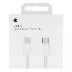 CABLE DE CARGA USB-C A USB-C APPLE 1M. 60W