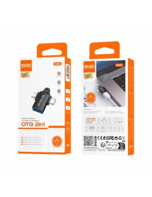 ADAPTADOR OTG TIPO C Y MICRO A USB 3.0 | IDUSD K26A