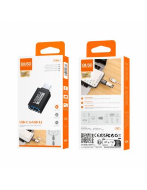 ADAPTADOR TIPO C A USB 3.2 M/H | IDUSD K20A