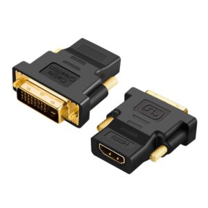 ADAPTADOR DVI ( 24+1 ) MACHO A HDMI HEMBRA 1080P HDTV