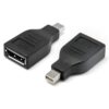 ADAPTADOR MSLFORCE MINI DISPLAYPORT MACHO A DISPLAYPORT HEMBRA 4K@60Hz