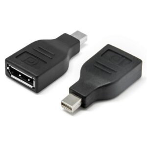 ADAPTADOR MSLFORCE MINI DISPLAYPORT MACHO A DISPLAYPORT HEMBRA 4K@60Hz