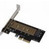 ADAPTADOR EM2-5002 PCI-EXPRESS A SSD M.2 NVME | SOPORTA M.2 2230 / 2242 / 2260 / 2280