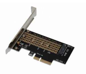 ADAPTADOR EM2-5002 PCI-EXPRESS A SSD M.2 NVME | SOPORTA M.2 2230 / 2242 / 2260 / 2280