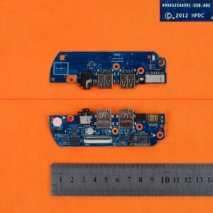 PLACA PUERTOS USB AUDIO Y RED HP ENVY 15 15-J000 SERIES | 6050A2548501
