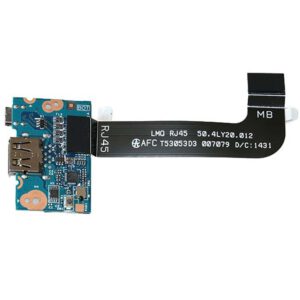 PLACA CON RJ45 Y PUERTO USB CON FLEX LENOVO THINKPAD X1 SERIES | FRU 04x5599 50.4LY20.002