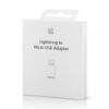 ADAPTADOR APPLE LIGHTNING A MICRO USB | MD820ZM/A