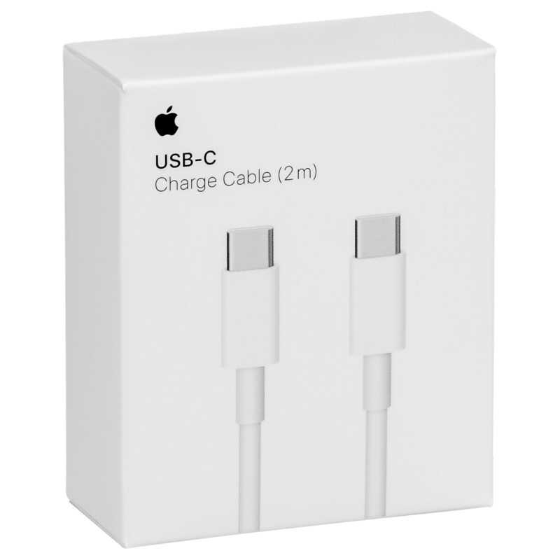 CABLE DE CARGA USB-C A USB-C APPLE 2M.