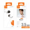 AURICULARES ESTEREO 3.5MM BLANCO | H19B