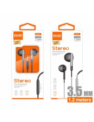 AURICULARES ESTEREO 3.5MM NEGRO | H21A