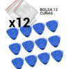 KIT DE 12 CUÑAS DE PLÁSTICO PARA APERTURA PORTATILES SMARTPHONES TABLETS