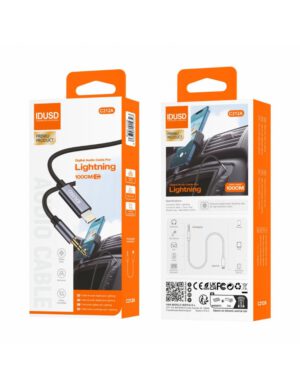 CABLE AUDIO LIGHTNING A JACK 3.5MM M/M 1METRO | C212A