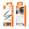 CABLE DE AUDIO NYLON 3.5MM 3PIN M/M 1M | C202A