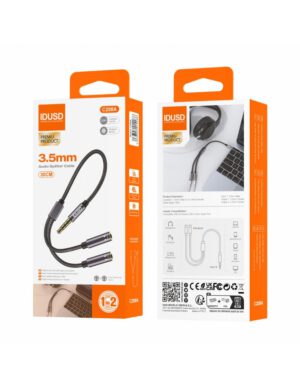 CABLE DIVISOR AUDIO 2 EN 1 30CM | C208A