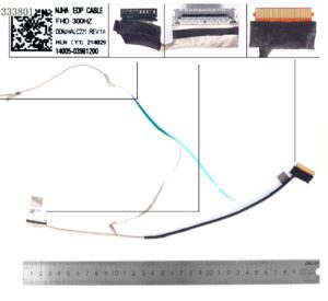 CABLE FLEX DE PANTALLA PORTATIL ASUS TUF GAMING F15 FX506H FX706H FX506HE FX506HC FX506HM FX706HC FX706HE FX706HM SERIES FHD 40PIN 300HZ | DDNJHALC221