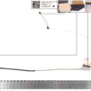 CABLE DE PANTALLA HP 14S-FR 14S-FQ 14-DQ 14-DR 14Z-FQ TPN-Q221 SERIES | DD00PALC110 L64908-001