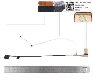 CABLE DE PANTALLA DE 30 PINS HP 15-DY 15S-FQ 15-EF 15S-EQ TPN-Q230 SERIES | DD00P5LC201 DD00P5LC241 DD00P5LC212