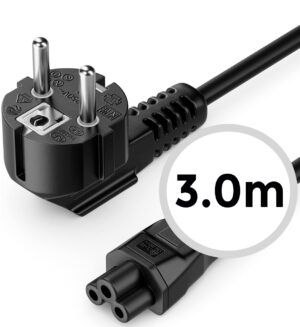 CABLE DE ALIMENTACIÓN DE 3 POLOS EUROPEO 3M.