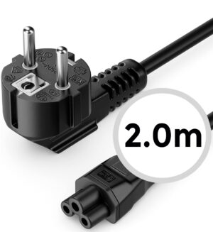CABLE DE ALIMENTACIÓN DE 3 POLOS EUROPEO 2M.