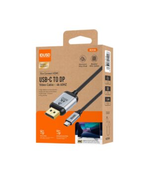 CABLE USB-C A DISPLAYPORT (DP) 1.8M IDUSD K31A