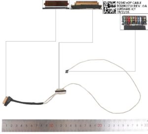 CABLE FLEX DE PANTALLA LENOVO IDEAPAD L340-15 L340-15API L340-15IGM L340-17IRH L340-17IWL SERIES | DC020023700 DC020023800 81M0S00000