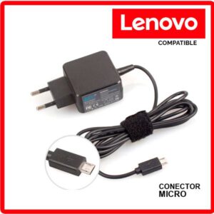 Cargador TABLET LENOVO | 5.2V / 2.2A | MICRO USB | PARED