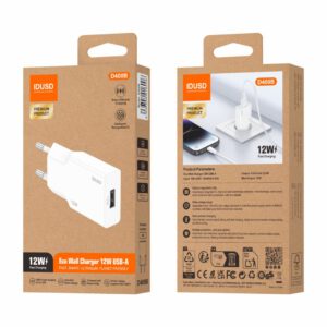 CARGADOR ECO 12W CON UN PUERTO USB-A · IDUSD D400B