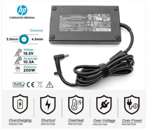 CARGADOR HP 200W ORIGINAL | 19.5V / 10.3A | 4.5 x 3.0mm | 81560-002