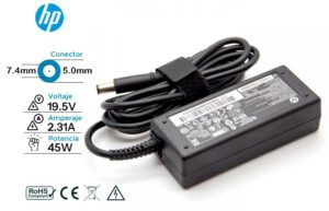 CARGADOR HP 45W ORIGINAL 19.5V / 2.31A · 7.4 x 5.0mm