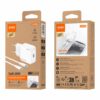 CARGADOR RÁPIDO GaN PD 20W UN PUERTO TIPO C + CABLE PD LIGHTNING IDUSD D305B
