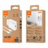 CARGADOR RÁPIDO GaN PD 20W UN PUERTO TIPO C + CABLE PD USB-C IDUSD D276B