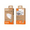 CARGADOR RÁPIDO GaN PD 25W CON UN PUERTO TIPO C Y UN PUERTO USB-A · IDUSD D290B
