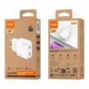 CARGADOR RÁPIDO GaN PD 30W CON DOS PUERTO TIPO C · IDUSD D320B
