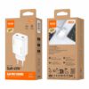 CARGADOR RÁPIDO GaN PD 45W CON DOS PUERTO TIPO C · IDUSD D390B