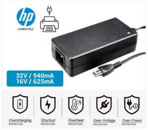 CARGADOR COMPATIBLE IMPRESORA HP 32V/940MA - 16V/625MA | 0957-2146