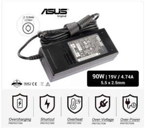CARGADOR ASUS ORIGINAL | 19V / 4.74A | 5.5 x 2.5mm | 90W