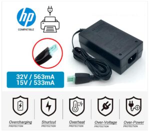 CARGADOR COMPATIBLE IMPRESORA HP 32V/563MA - 15V/533MA | 0957-2119