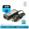CARGADOR HP ORIGINAL | 19.5V / 2.31A | 7.4 x 5.0mm | 45W