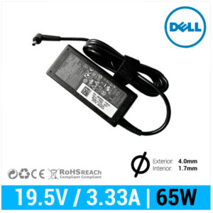 CARGADOR DELL ORIGINAL | 19.5V / 3.33A | 4.0 x 1.7mm | 65W