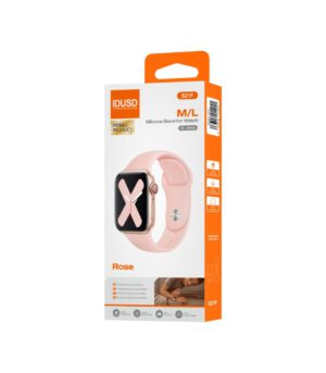 CORREA DE SILICONA 42-49MM M/L ROSA COMPATIBLE CON APPLE WATCH Y IDUSD WATCH IDUSD S21F