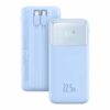 BATERIA EXTERNA ECO POWER FLOW POWERBANK 10000MAH 22.5W COLOR AZUL NIEBLA · IDUSD P14D